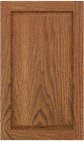 Raised  Panel   T P 100  Red Oak  Cabinets